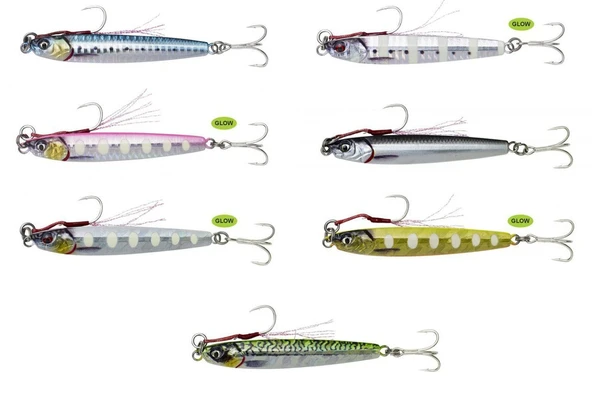 Savage gear 3D Jig Minnow 20 gr 7,5 cm Sahte Balık - Resim 8