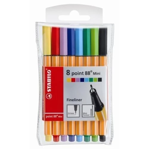 STABILO point 88 Mini 8'li Paket ürün görseli