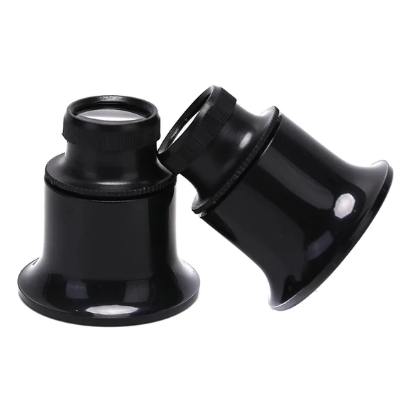 20x Kuyumcu, Saatçiler İçin Gözlük Büyüteç Mg13b9 - Resim 7