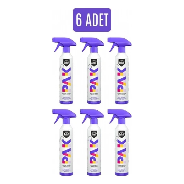Selsil Selsil Pak Mucize Köpük Temizleyici Sprey 6'lı 500 ml ürün görseli