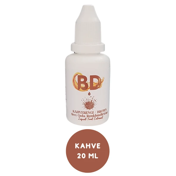BD 6'lı Sıvı Gıda Boyası Seti – 20 ml (Lacivert, Bordo, Kahve, Mor, Siyah, Fuşya) - 4