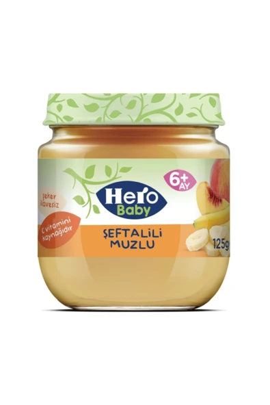 Hero Baby Şeftali Muzlu 125 Gr. ürün görseli