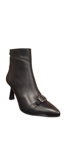 VENÜS 2554001K SİVRİ BURUN İNCE TOPUK KADIN DERİ BOT - Resim 2