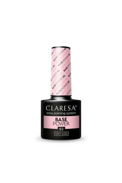 Claresa Renkli Power Base Coat Nude Pembe 02 - 5g ürün görseli