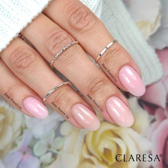 Claresa Renkli Power Base Coat Nude Simli Pembe 05 - 5g - 3