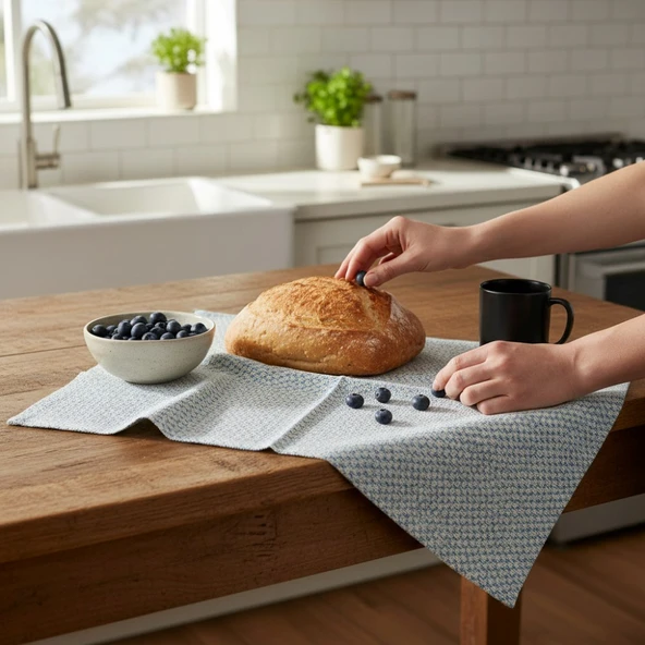 Technow Softtex Profesyonel Süper Emici Hassas Büyük Boy 36x40cm Temizlik Bezi 24'lü - Resim 5