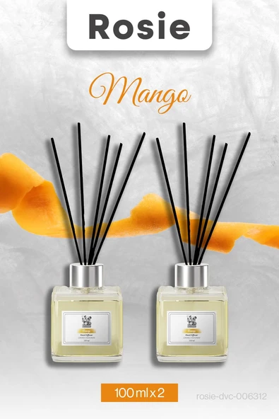 Rosie Mango 2 adet Çubuklu Oda Kokusu 100 ml ürün görseli