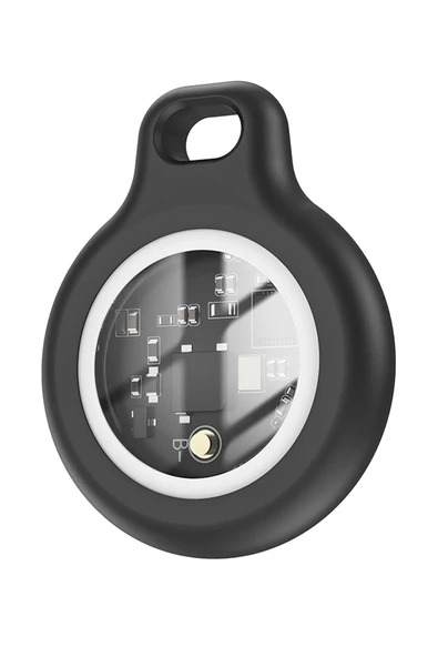 Hoco. E91 Tiger Apple Find My Özellikli Anti-Lost AirTag Takip Cihazı - Beyaz ürün görseli 1