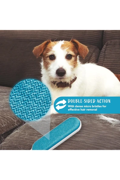 NACTUMU 2'li Set Kıl ve Tüy Toplayıcı Tarak, Kendinden Temizlemeli Tasarım - Resim 6