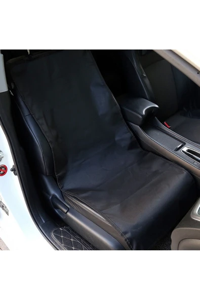 NACTUMU Evcil Hayvanlar İçin Su Geçirmez Araç Koltuk Kılıfı, Kedi ve Köpekler İçin Tekli Model - Resim 3