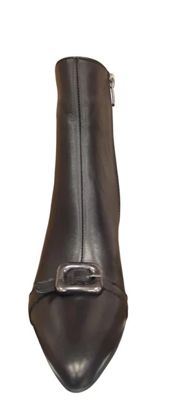 VENÜS 2554001K SİVRİ BURUN İNCE TOPUK KADIN DERİ BOT - Resim 5