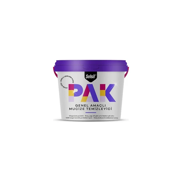 Selsil Pak Genel Amaçlı Mucize Temizleyici 500 gr x 3 ürün görseli