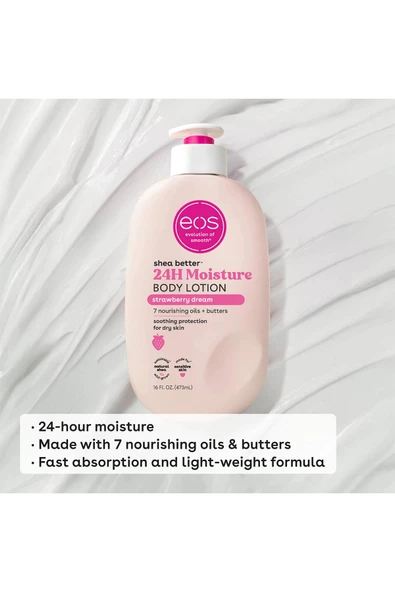 EOS Strawberry Dream Vücut Losyonu 473ML - 4