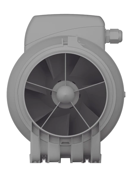 Monsoon 125 2SP Karışık Akışlı Aksiyal Kanal Tipi Fan - Resim 2