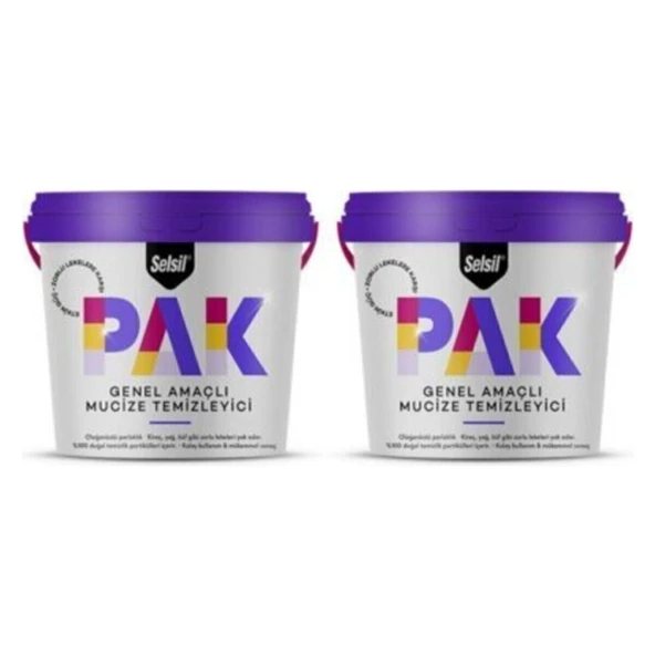 Selsil Pak Genel Temizleyici 500 gram 2 Adet ürün görseli