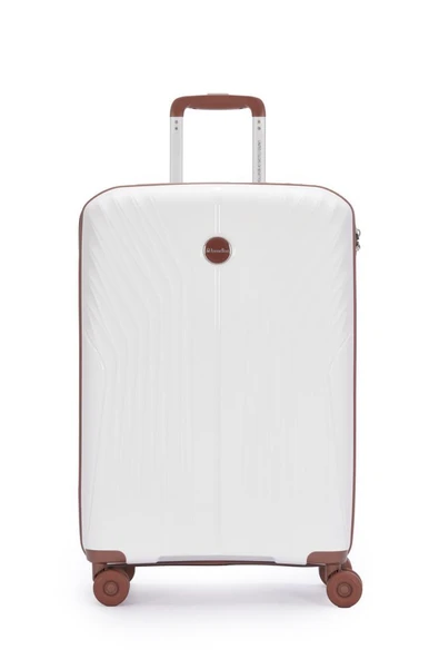 Benetton Trolley Valiz Beyaz Orta Boy 14BNT8010-02-BY ürün görseli