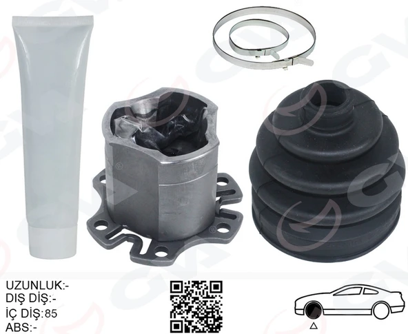 GVA 4475278KI AKS KAFASI İÇ OTOMATİK GOLF4-BORA 1.9 TDI AUDI A6 2.0 TDI 4E0498103X-8E0498103C-8E0498103CX ürün görseli 1