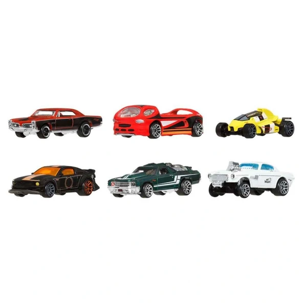 1:64 Hot Wheels Legends Silver Serisi 6’lı Paket ürün görseli