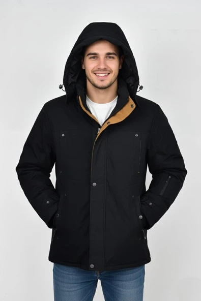 Erkek Kapüşonlu Spor Mont Regular Fit 3338 BGL-ST04903 ürün görseli