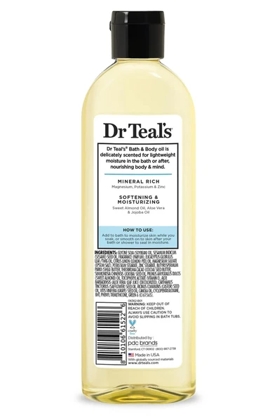 Dr.Teals Mineral Destekli Nemlendirici Banyo ve Vücut Yağı 260ML - 2
