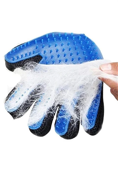 OLLEVRA Tüy Toplayan Kedi Temizleme Eldiveni Tüy Toplama Eldiveni - Resim 4