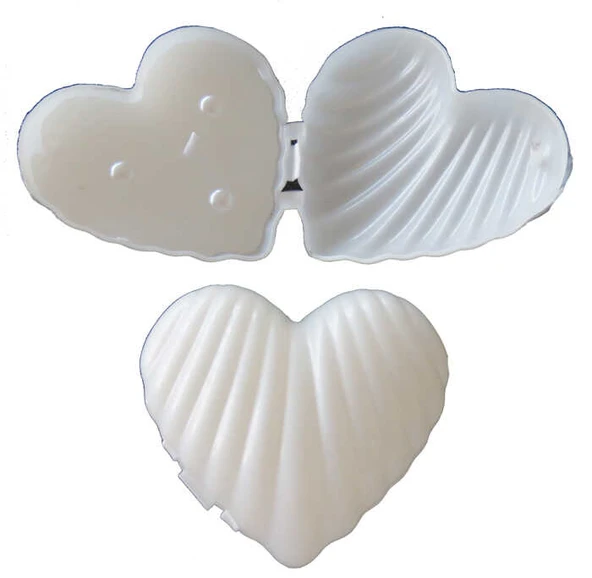 MUM KALP KUTUDA İÇİ İNCİ SEDEFLİ 1 ADET ürün görseli