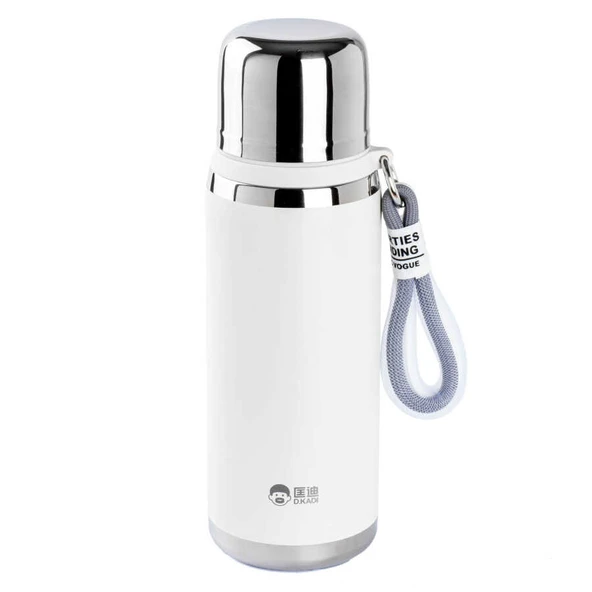 OKADI BEYAZ LEISURE PASLANMAZ ÇELİK TERMOS 700ML ürün görseli