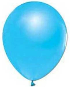 BALON METALİK 12 İNC (JOJO BALLOONS) MAVİ 100 ADET ürün görseli