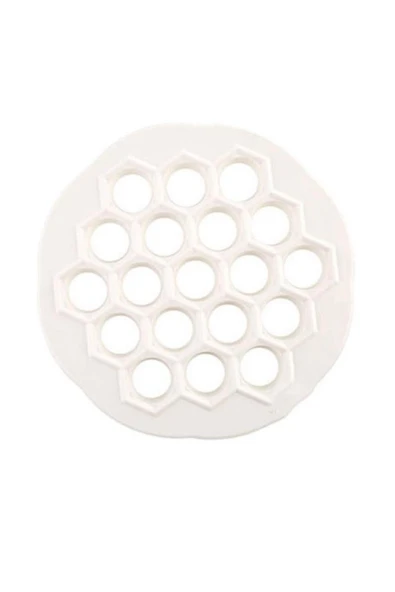 NACTUMU 61 Bölmeli Petek Şekilli Mantı Kesici, Pratik Mantımatik Açma Kalıbı - Resim 2