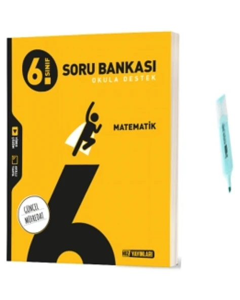 6.Sınıf Matematik Soru Bankası (Yeni Müfredat) ürün görseli 1