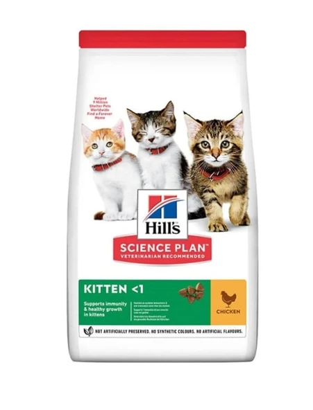 Hill's Kitten Tavuklu Açık Yavru Kedi Maması 1,5 KG