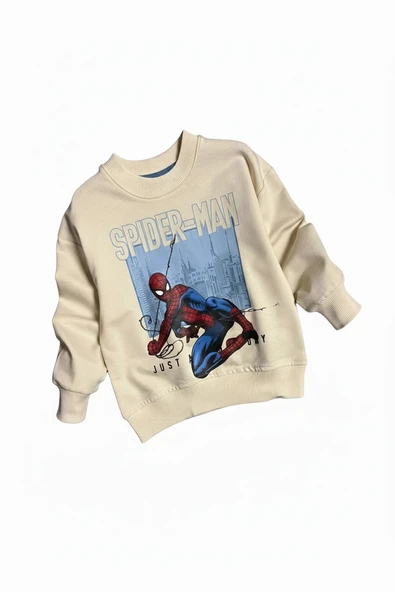 Örümcek Adam Mavi Renk Erkek Çocuk Eşofman Takım - Resim 4