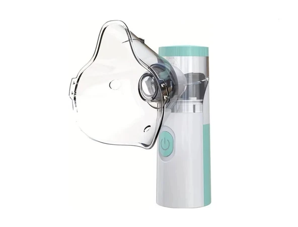 Taşınabilir Mesh Nebulizatör Şarjlı 3 Kademeli Sessiz Aeroterapi Cihazı – Çocuk & Yetişkin Uyumlu