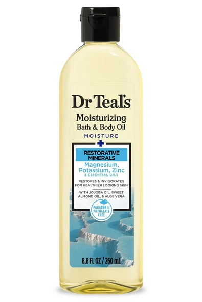 Dr.Teals Mineral Destekli Nemlendirici Banyo ve Vücut Yağı 260ML