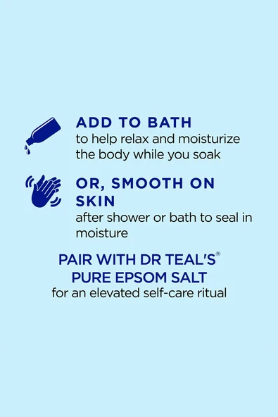 Dr.Teals Mineral Destekli Nemlendirici Banyo ve Vücut Yağı 260ML - 5