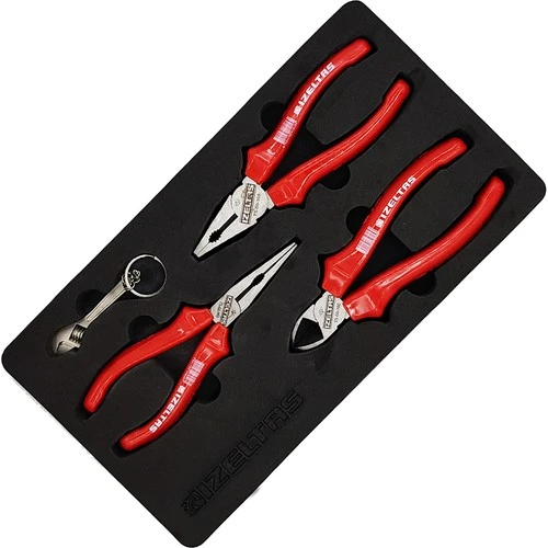 İzeltaş Opak Pense Seti 160mm (3 Parça) ürün görseli