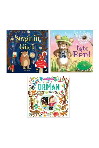 En Çok Tercih Edilen Resimli Kitaplar Sevginin Gücü Çevremizdeki Dünya Orman Seni Seviyorum Miniğim ürün görseli