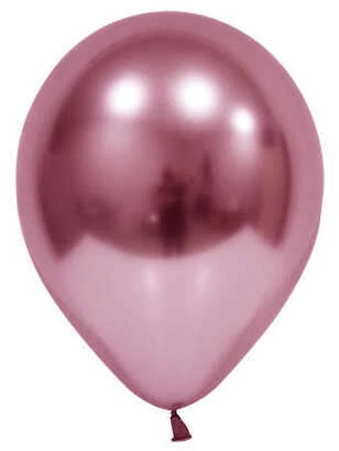 BALON KROM PARLAK 5 İNC PEMBE 100 ADET ürün görseli