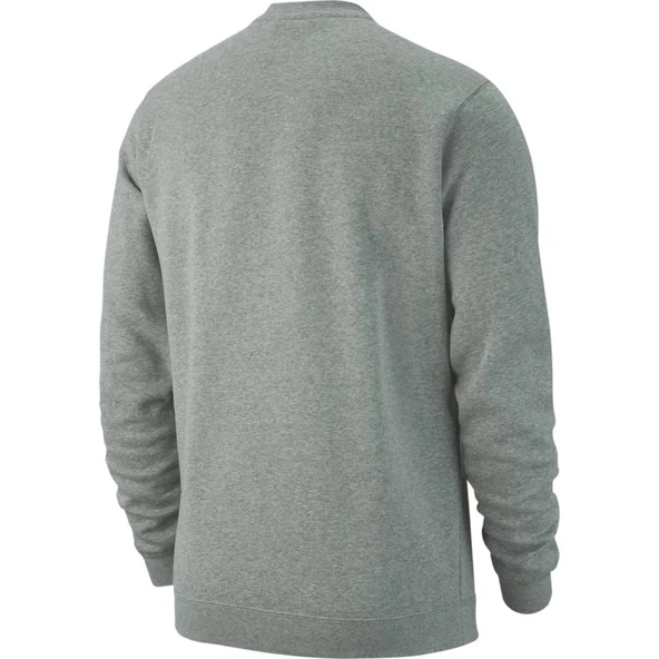 Nike M Nk Flc Park20 Crew Erkek Gri Uzun Kollu Tişört CW6902-063 - Resim 2