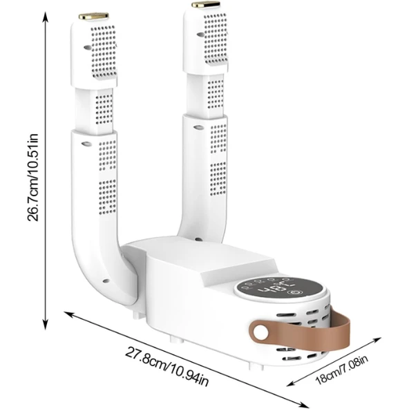 Dijital Ayakkabı Kurutma Ve Isıtma Makinesi ürün görseli 1