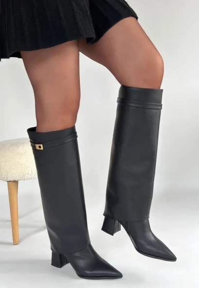 Jike Siyah Cilt Tak Çıkar Çizme ürün görseli 1