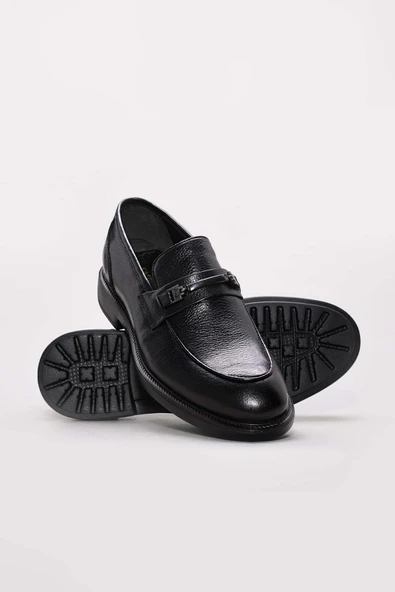 Hakiki Deri  Erkek Klasik Ayakkabı 932MA371EVA - Resim 3