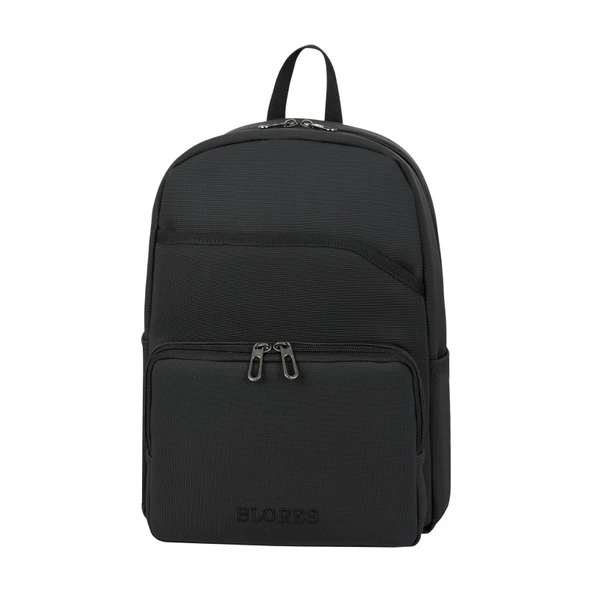 pilelistore BİRİNCİ KALİTE SUNİ DERİ ŞIK TASARIM LAPTOP BÖLMELİ SIRT ÇANTASI SİYAH