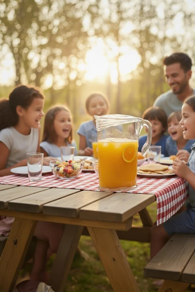 Akrilik 2 Lt Şeffaf Sürahi (Buzdolabı Kapak Rafına Sığar) - Resim 2