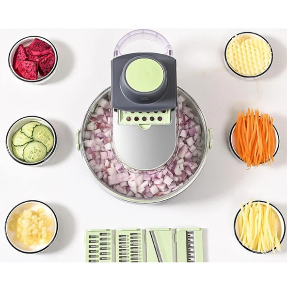 Çok Fonksiyonlu Rende Seti - Resim 2