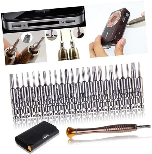 Mini Cüzdan Tornavida Seti - Resim 4