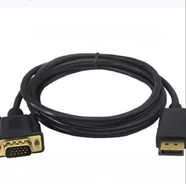 pilelistore ZR145 Dp To Vga Çevirici Kablo 1.8 M