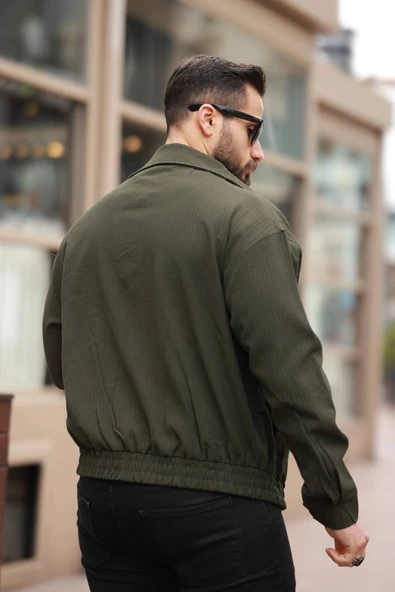 Unisex Yeni Sezon Kapitone Dolgulu Oversize Vintage - 6