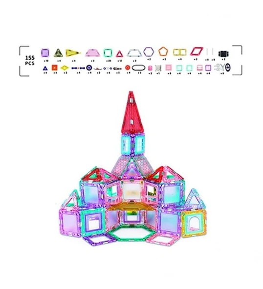 Toys Station Büyülü Yapı Taşları (155 Parça) - 2