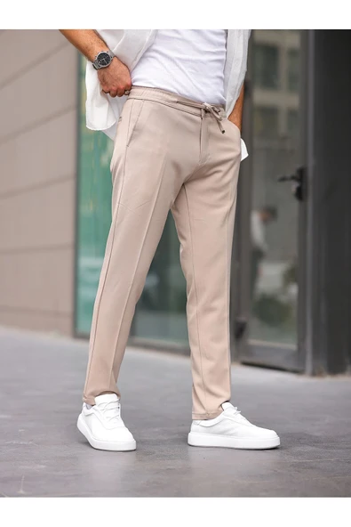 Slim Fit Likralı Jogger Pantolon - 9